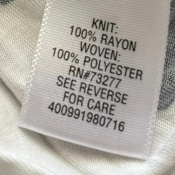 Simply Vera Sleeveless Top Womens XS Hi Lo Hem Sheer Neckline Lightweight - Picture 7 of 7